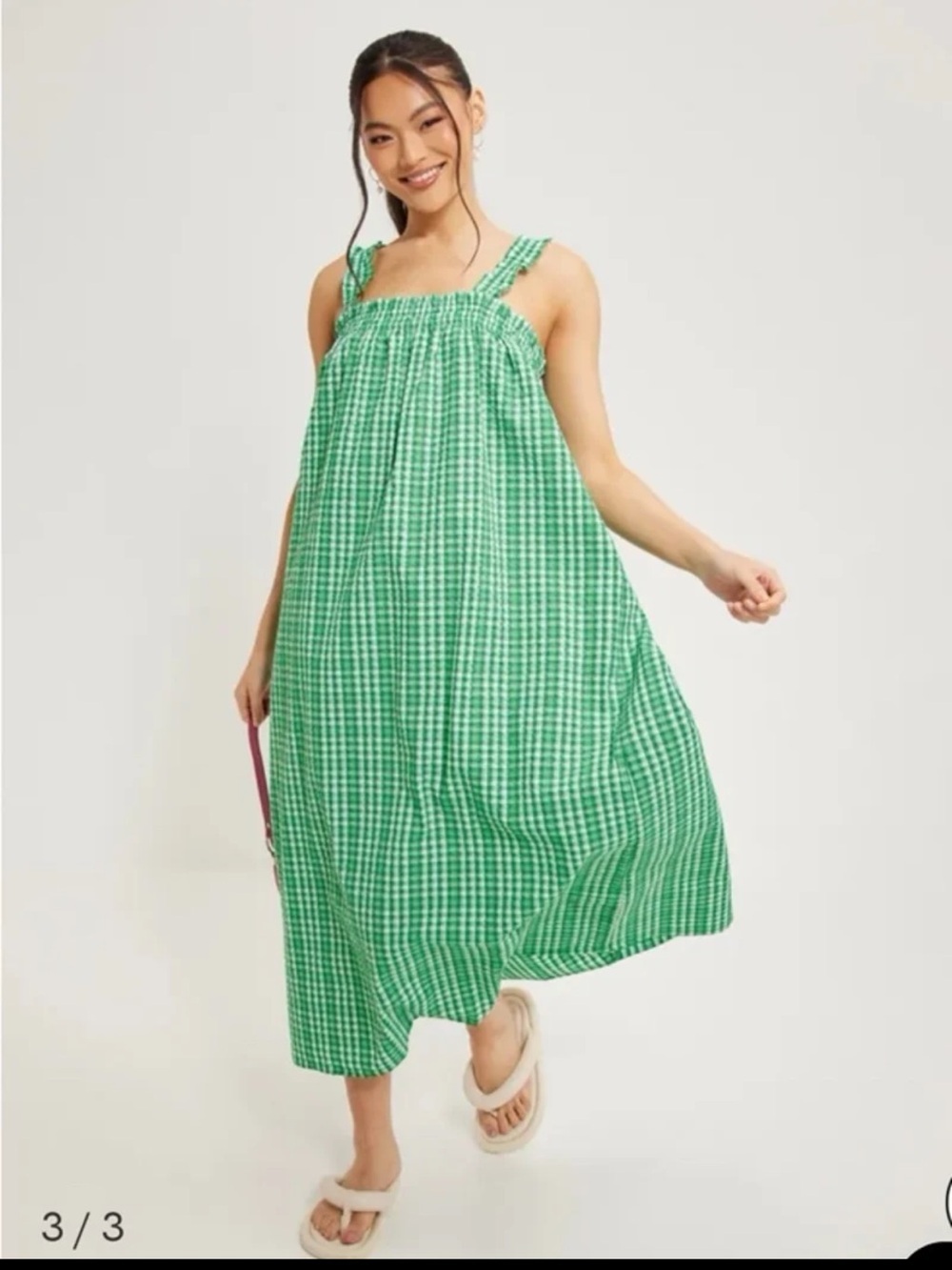 Envii ENSUSAN SL DRESS 6889 in Jolly Check size Small